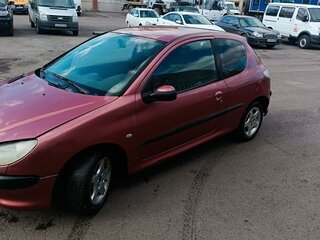 2004 Peugeot 206, красный, 190000 рублей, вид 3