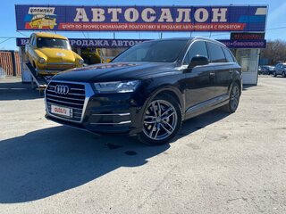 2015 Audi Q7 II (4M), чёрный, 3825000 рублей, вид 1