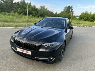 2012 BMW 5 серии 520d VI (F10/F11/F07), чёрный, 2350000 рублей, вид 3