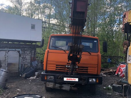 2006 КамАЗ 53215, оранжевый, 3000000 рублей, вид 2