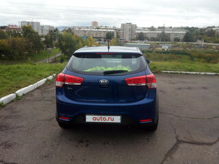 2016 Kia Rio III Рестайлинг, синий, 1375000 рублей, вид 4