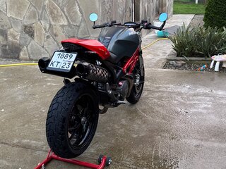 2014 Ducati Monster 796, зелёный, 600000 рублей, вид 3
