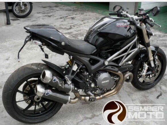 2011 Ducati Monster 1100, чёрный - вид 16