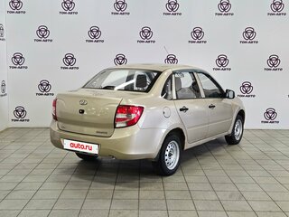 2013 Lada (ВАЗ) Granta I, серебристый, 377000 рублей, вид 5
