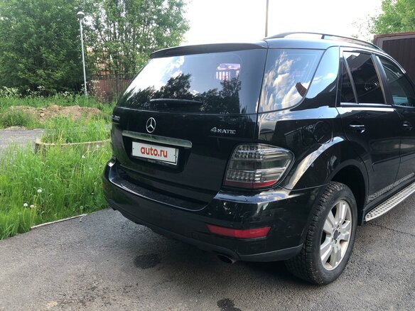 2009 Mercedes-Benz M-Класс 350 II (W164) Рестайлинг, чёрный, 1870000 рублей - вид 18