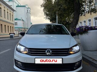 2019 Volkswagen Polo V Рестайлинг, белый, 1250000 рублей, вид 2