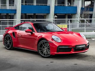2020 Porsche 911 Turbo S VIII (992), красный, 19990000 рублей, вид 3