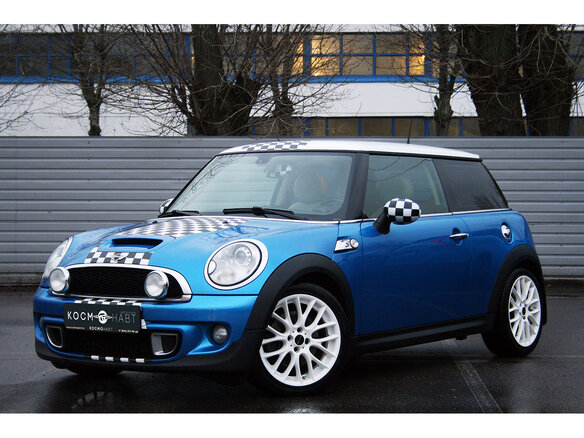 2011 Mini Hatch Cooper S II (R56) Рестайлинг, синий - вид 1