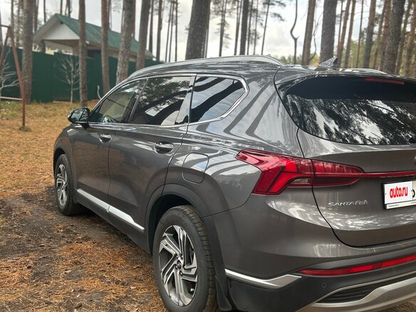 2022 Hyundai Santa Fe IV Рестайлинг, серый, 4500000 рублей - вид 6