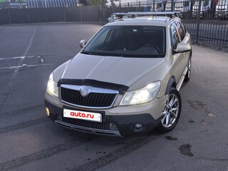 2011 Skoda Octavia Scout II (A5) Рестайлинг, бежевый, 600000 рублей, вид 4