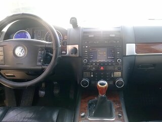 2004 Volkswagen Touareg I, чёрный, 900000 рублей, вид 4