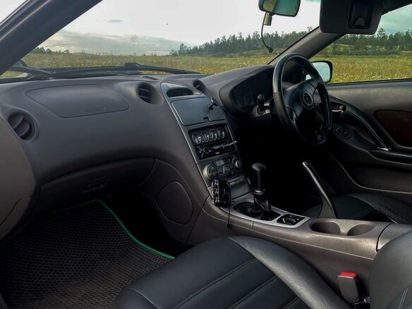 1999 Toyota Celica VII (T230), чёрный, 600000 рублей - вид 5
