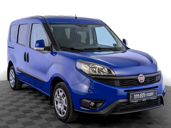 2019 Fiat Doblo II Рестайлинг, синий - вид 2