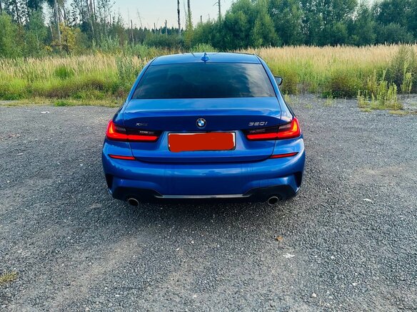 2021 BMW 3 серии 320i xDrive VII (G2x), синий, 3300000 рублей - вид 8
