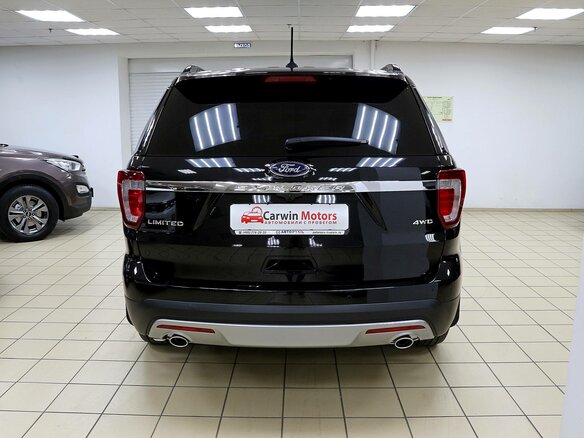 2018 Ford Explorer V Рестайлинг, чёрный - вид 5