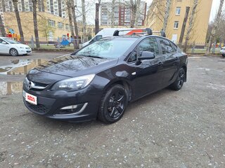 2013 Opel Astra J Рестайлинг, чёрный, 950000 рублей, вид 1