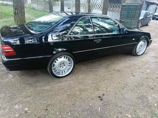 1998 Mercedes-Benz CL-Класс 500 I (C140), чёрный, 2300000 рублей, вид 3