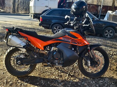 2021 KTM 890 Adventure, оранжевый, 1220000 рублей, вид 5