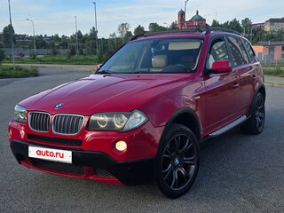 2006 BMW X3 25i I (E83) Рестайлинг, красный, 990000 рублей, вид 1