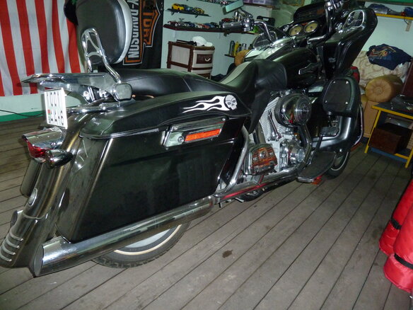 2004 Harley-Davidson Road Glide, чёрный, 700098 рублей