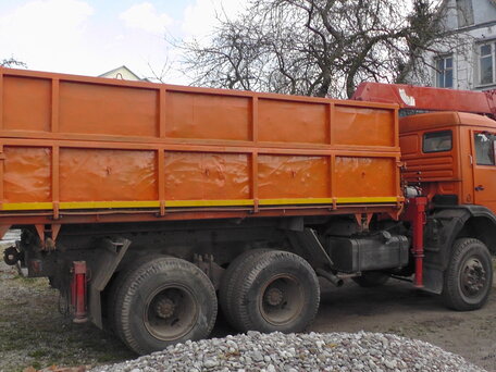 2002 КамАЗ 65111, оранжевый, 2500000 рублей, вид 1