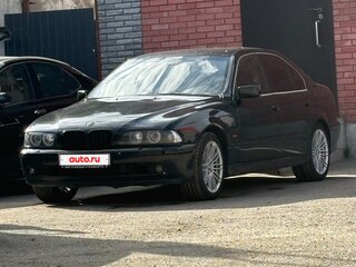 2001 BMW 5 серии 525i IV (E39) Рестайлинг, чёрный, 626000 рублей, вид 1