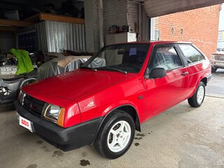 1987 Lada (ВАЗ) 2108, красный, 190000 рублей, вид 1