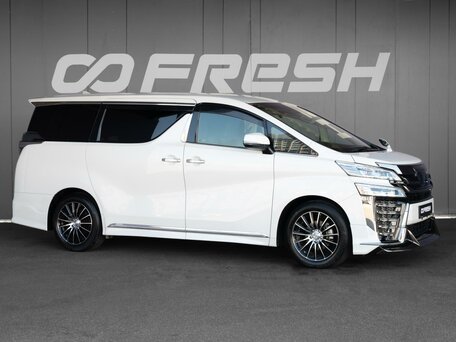 Toyota Vellfire II Рестайлинг