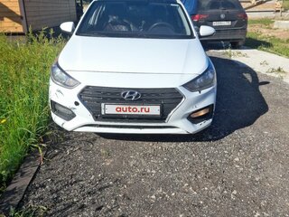 2019 Hyundai Solaris II, белый, 1550000 рублей, вид 1