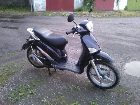 2005 Piaggio Liberty, чёрный, 120000 рублей, вид 1