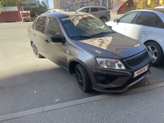 2017 Lada (ВАЗ) Granta I, коричневый, 499999 рублей, вид 2