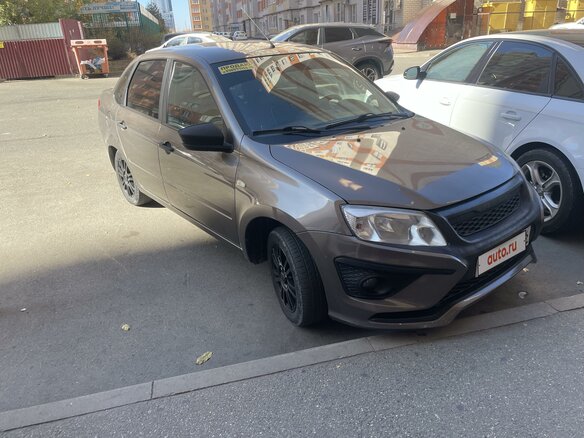 2017 Lada (ВАЗ) Granta I, коричневый, 499999 рублей - вид 1
