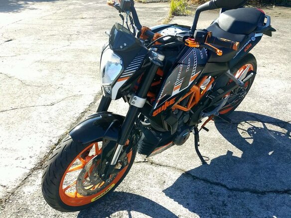 2016 KTM 390 Duke, оранжевый, 325000 рублей - вид 19