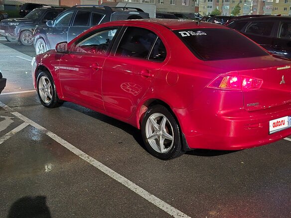 2008 Mitsubishi Lancer X, красный, 650000 рублей - вид 5