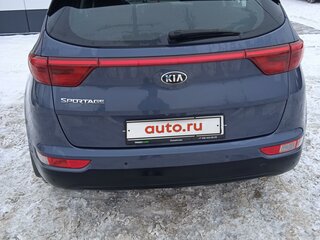 2017 Kia Sportage IV, синий, 1850000 рублей, вид 4
