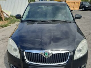 2008 Skoda Fabia II, чёрный, 529000 рублей, вид 2