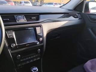 2017 Skoda Rapid I Рестайлинг, пурпурный, 1139000 рублей, вид 4