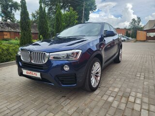 2017 BMW X4 30d I (F26), синий, 3300000 рублей, вид 2