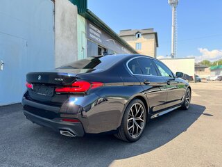 2021 BMW 5 серии 530i VII (G30/G31/G38) Рестайлинг, чёрный, 5750000 рублей, вид 3