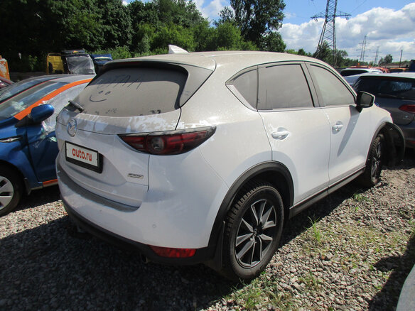 2017 Mazda CX-5 II, белый