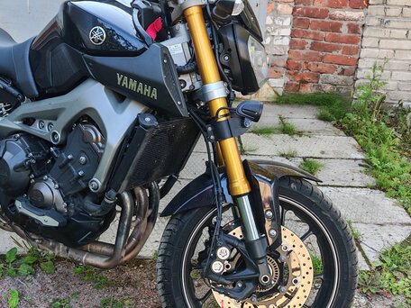 2013 Yamaha MT-09 (FZ-09), фиолетовый, 790000 рублей, вид 4