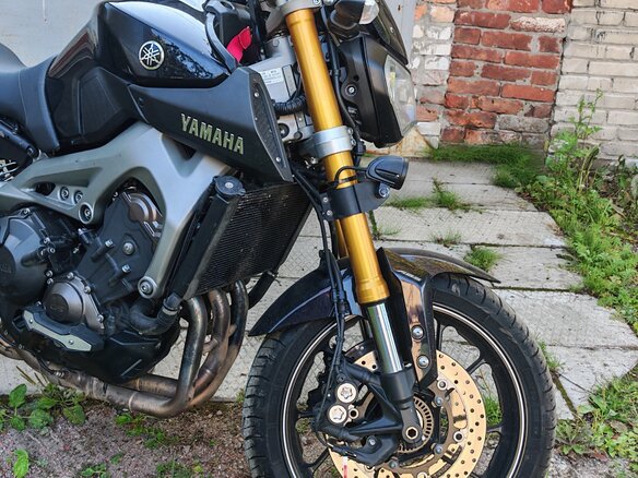 2013 Yamaha MT-09 (FZ-09), фиолетовый, 790000 рублей - вид 3