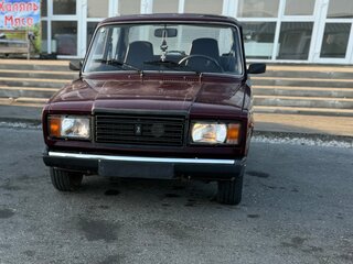 2008 Lada (ВАЗ) 2107, пурпурный, 190000 рублей, вид 2