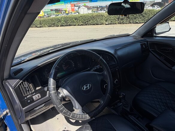 2004 Hyundai Elantra III (XD2) Рестайлинг, синий, 350000 рублей - вид 11