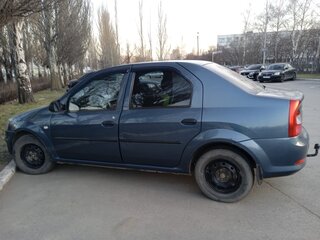 2010 Renault Logan I Рестайлинг, синий, 600000 рублей, вид 4