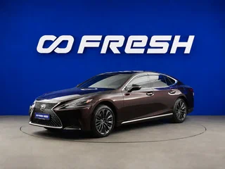 2018 Lexus LS 350 V, красный, 4349099 рублей, вид 5