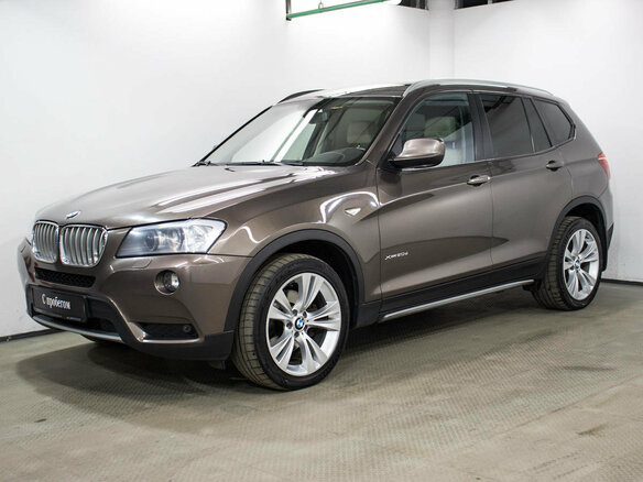 2012 BMW X3 20d xDrive II (F25), коричневый