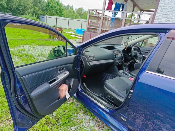 2015 Subaru Levorg I, синий, 1070000 рублей - вид 30