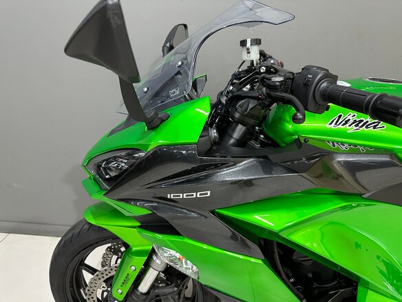 2017 Kawasaki Ninja 1000, зелёный, 950000 рублей - вид 14