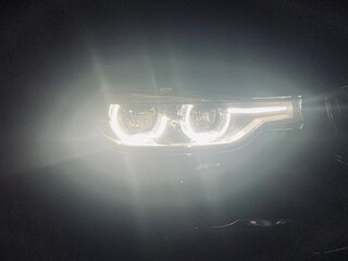 2016 BMW 3 серии 328i xDrive VI (F3x) Рестайлинг, синий, 1650000 рублей, вид 4